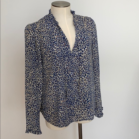 cooper & ella Tops - Cooper & Ella Leopard Blouse